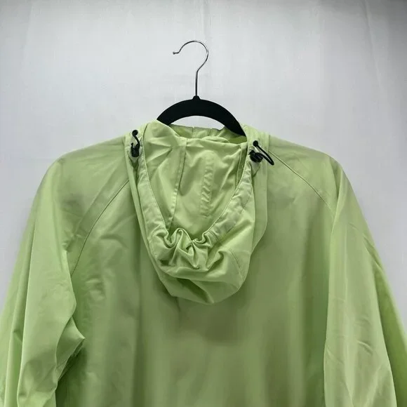 Royal Robbins Jacket Mens M Full Zip Hooded Windbreaker Lightweight Citron Green - Picture 5 of 12